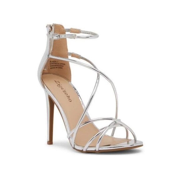 Zigi Soho Shoes - Sexy Zigi Soho Blaker Silver stilettos Zigi Soho Shoes - Sexy Zigi Soho Blaker Silver stilettos